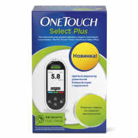 Глюкометр OneTouch Select® Plus + 10 тест-полосок
