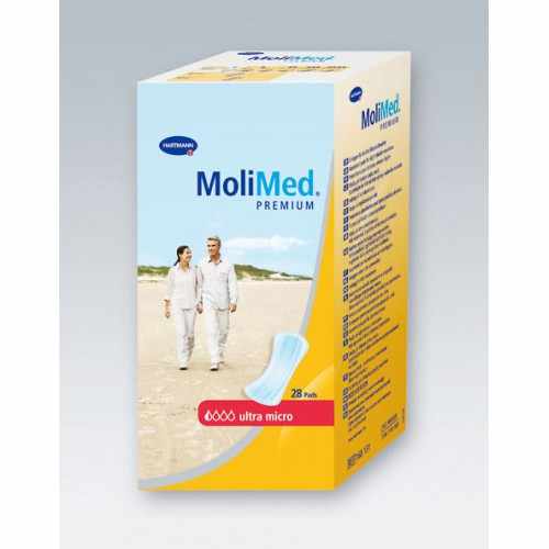 MoliMed Premium Ultra Micro / МолиМед Премиум Ультра Микро - урологические прокладки женские, 28 шт.