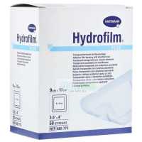 Гидрофилм Плюс / Hydrofilm Plus - самофиксирующаяся повязка с впитывающей подушечкой, 5х7,2 см