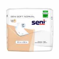 Seni Soft Normal / Сени Софт Нормал - одноразовые впитывающие пелёнки, размер 90x60 см, 30 шт.