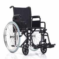 Кресло-коляска BASE 130 PU черная.рама