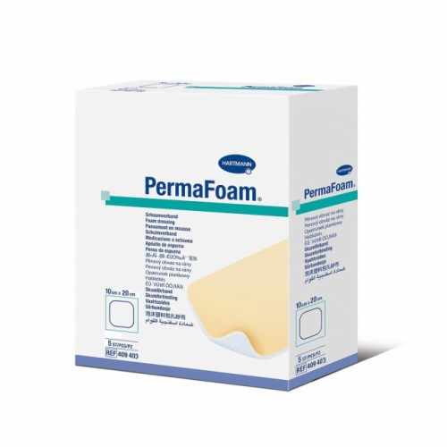 PermaFoam / ПемаФом - губчатая неадгезивная повязка, 10x20 см