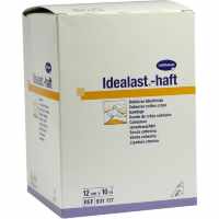 Idealast-haft / Идеаласт-хафт - самофиксирующийся среднерастяжимый бинт, цвет белый, 12 см х 10 м