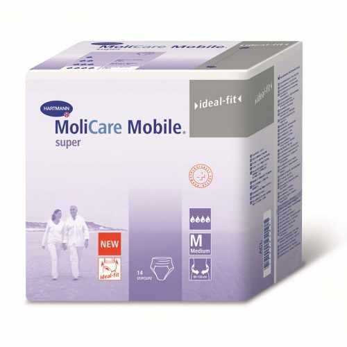 MoliCare Mobile Super / Моликар Мобайл Супер - впитывающие трусы при недержании, pазмер M, 14 шт.