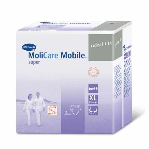 MoliCare Mobile Super / Моликар Мобайл Супер - впитывающие трусы при недержании, pазмер XL, 14 шт.