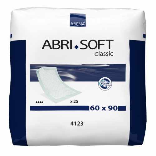 Abena Abri-Soft Premium Classic / Абена Абри-Софт Премиум Классик - впитывающие пеленки, размер 90x60 см, 25 шт.