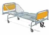 Медицинская трехсекционная кровать на колесах 11-cp125