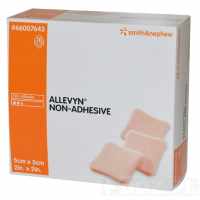 Аллевин Неадгезив / Allevyn non adhesive - губчатая неадгезивная повязка, 5 см x 5 см