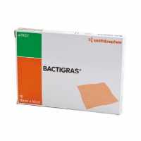 Бактиграс / Bactigras - марлевая повязка с хлоргексидина ацетатом, 10 см x 10 см