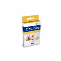 Cosmos Textil Elastic / Космос - эластичный пластырь-пластинка цвета кожи, 20 шт.