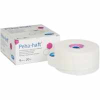 Пеха-Хафт / Peha-Haft - самофиксирующийся бинт, 4 см x 20 м, белый