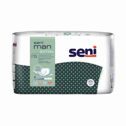 Seni Man Extra / Сени Мен Экстра - урологические вкладыши для мужчин, 15 шт.