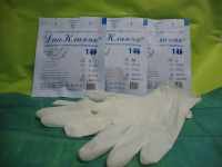 Перчатки «ДиаКлиник» Диаклон неопудренные стерильные (320 пар) Размер L
