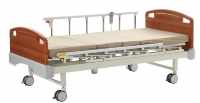Кровать электрическая медицинофф fa-2 с деревянными спинками